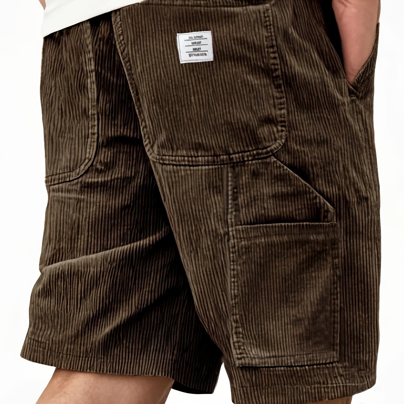 Bresano Corduroy Utility Shorts