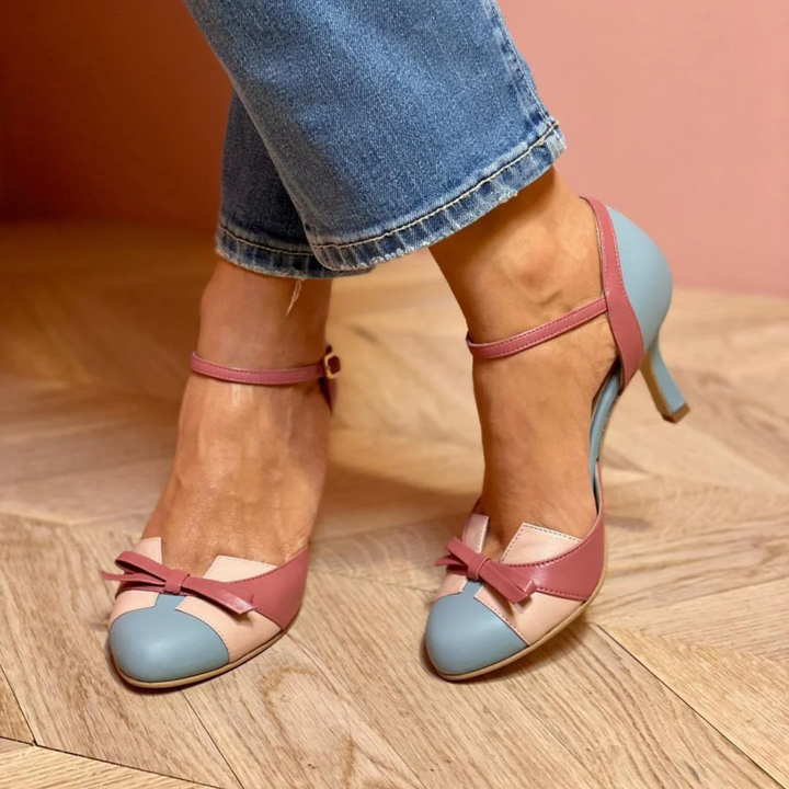 Sandalias con lazo vintage Oliardi