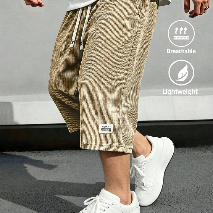 Rivaro Lightweight Cord Capri Pants