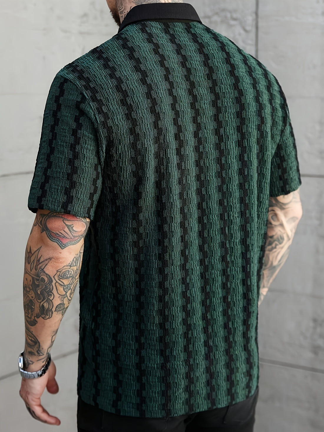 Montieri Jacquard Cuban Shirt