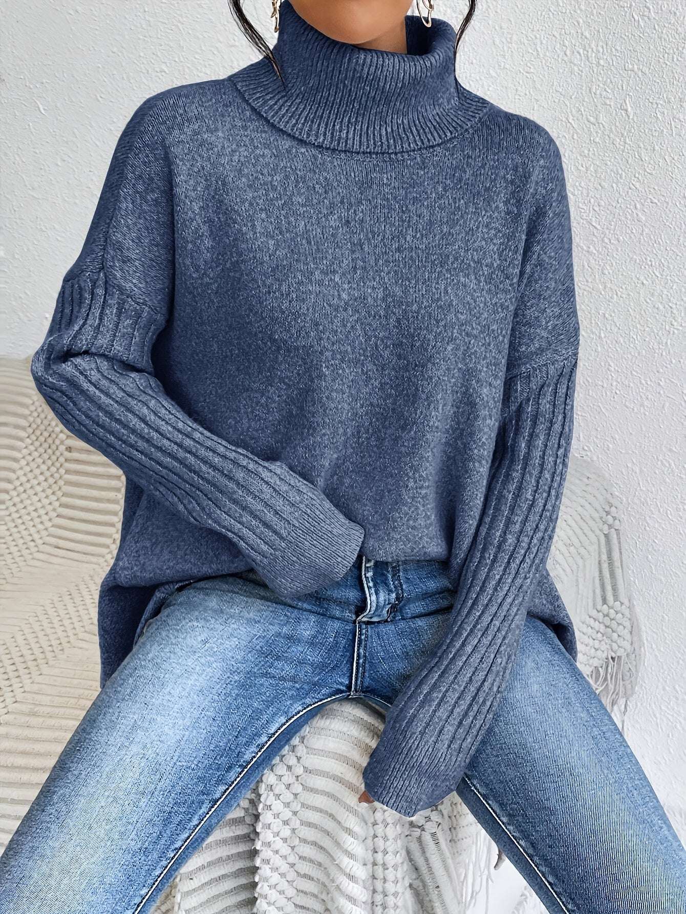 Oliardi Bella Knit Turtleneck