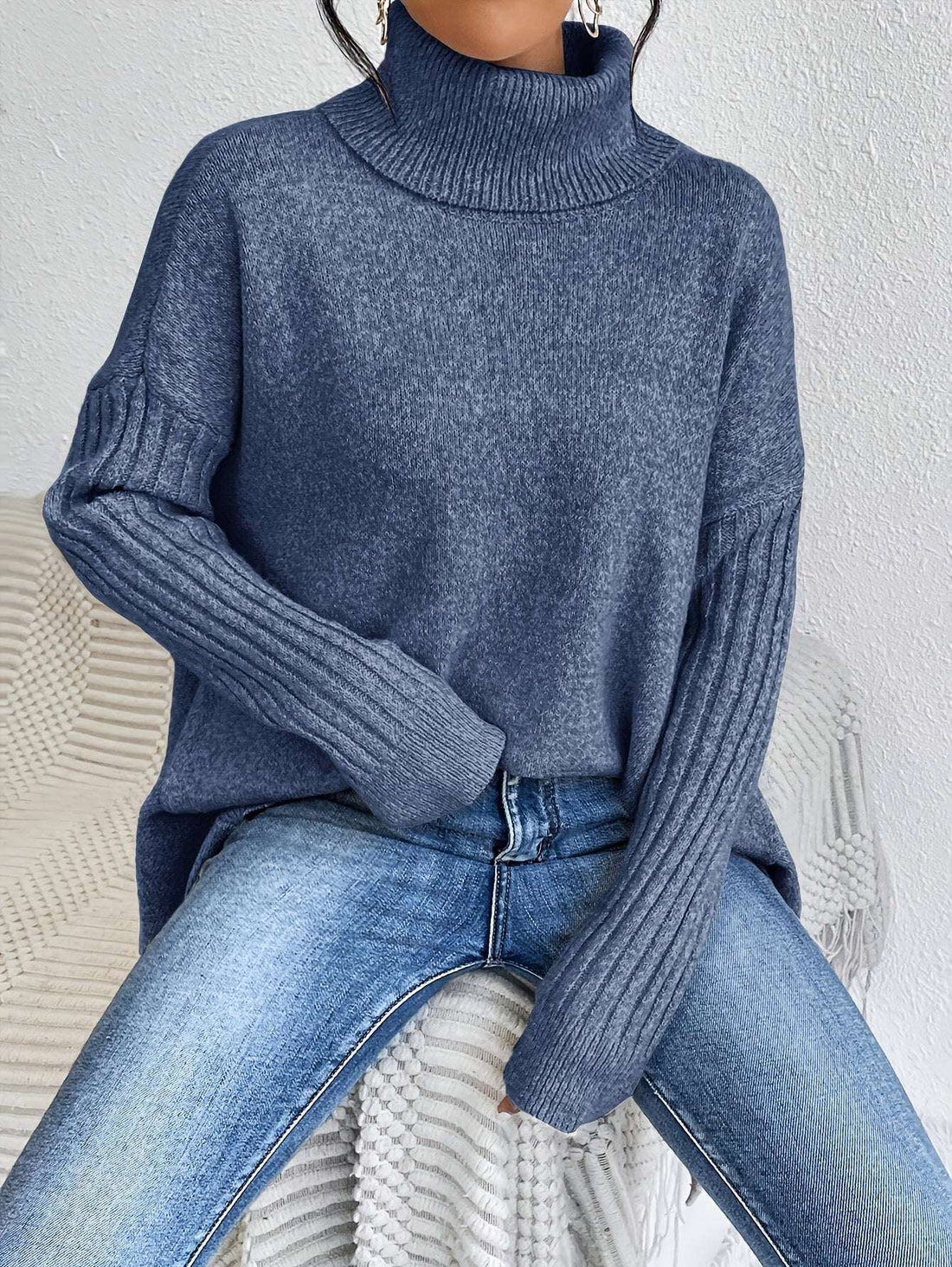 Oliardi Bella Knit Turtleneck