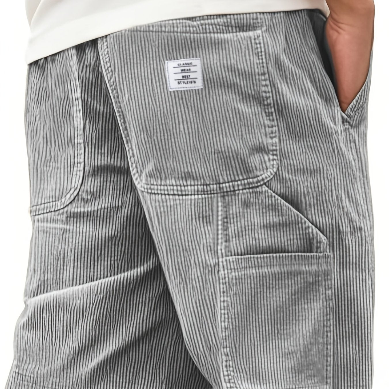 Bresano Corduroy Utility Shorts
