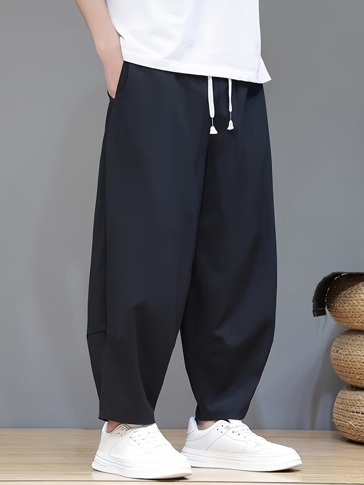 Alviero Relaxed Cropped Pants