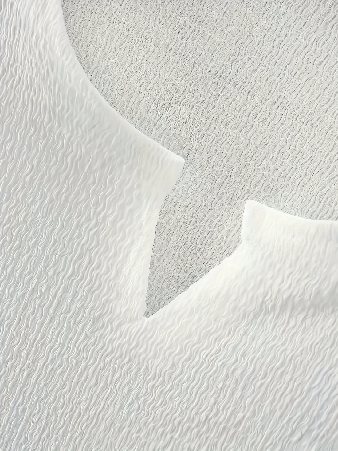Valenzo Textured Sleeveless Top