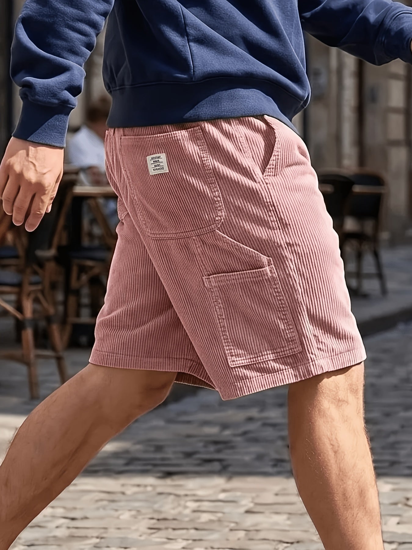 Bresano Corduroy Utility Shorts