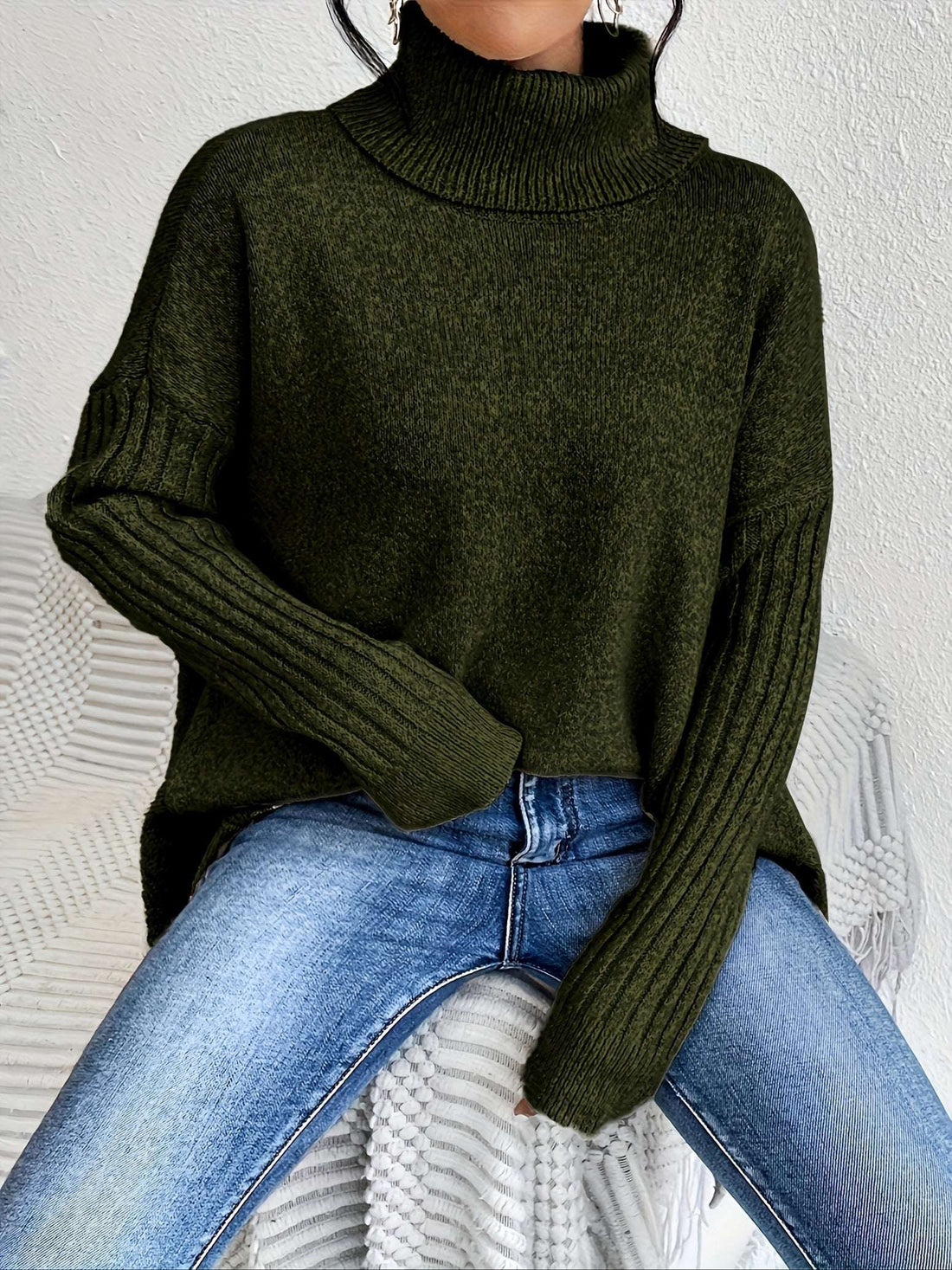 Oliardi Bella Knit Turtleneck