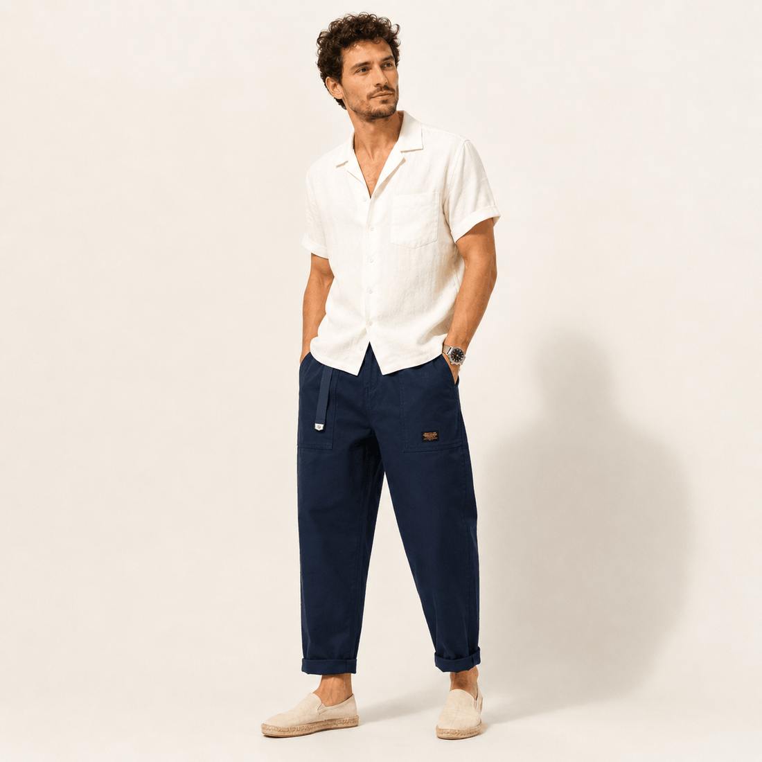 Roviano Relaxed Utility Trousers