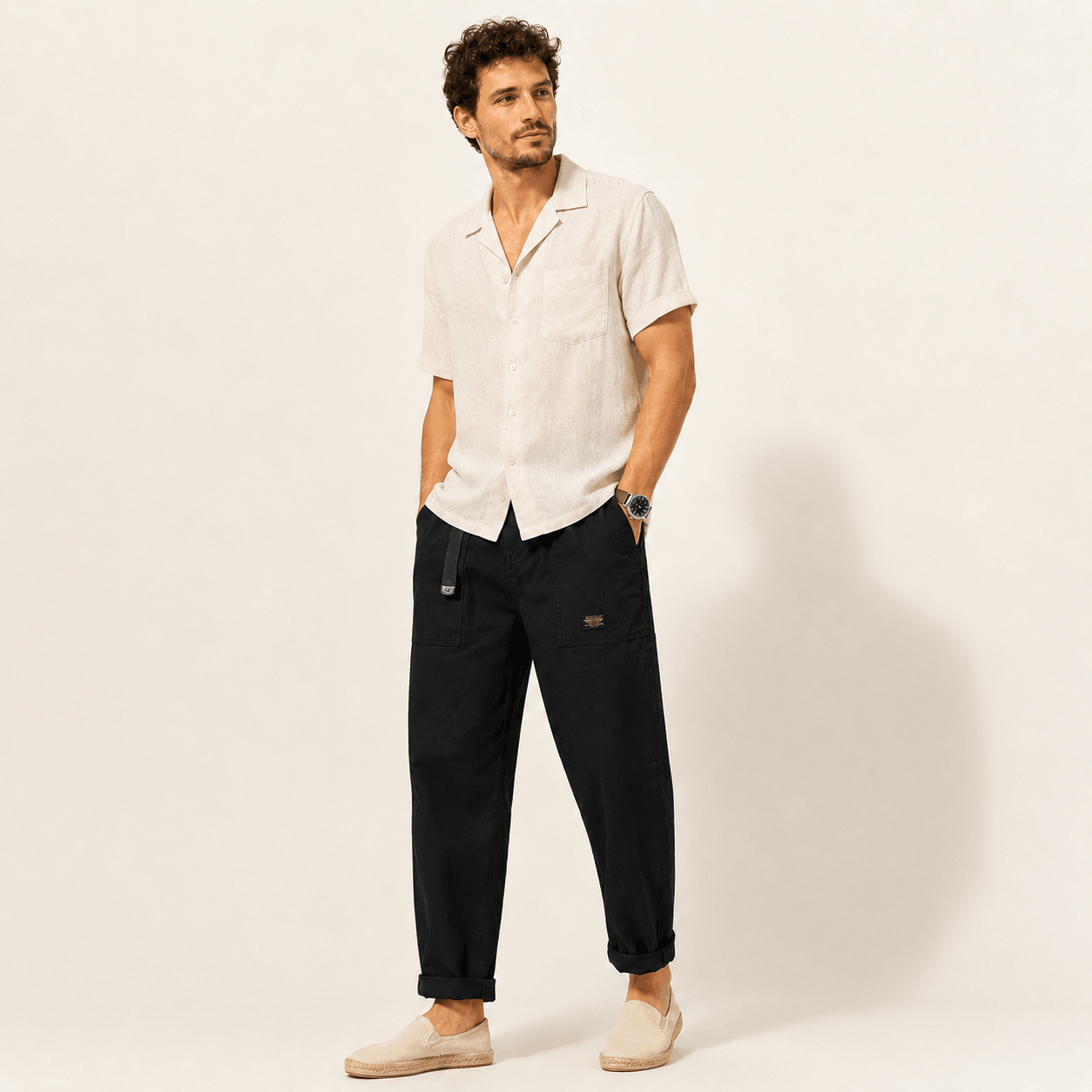 Roviano Relaxed Utility Trousers