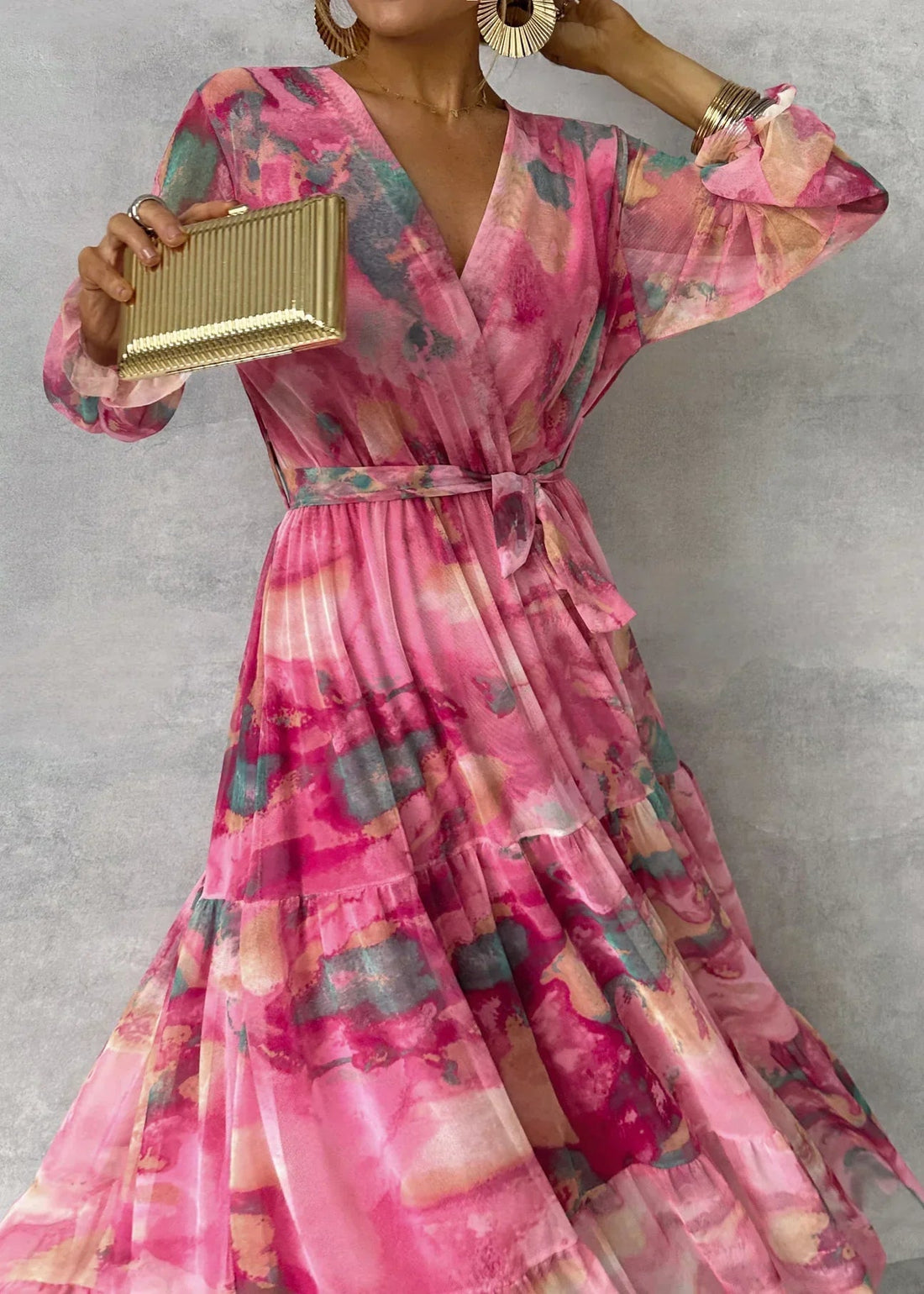 Fiora Wrap Dress