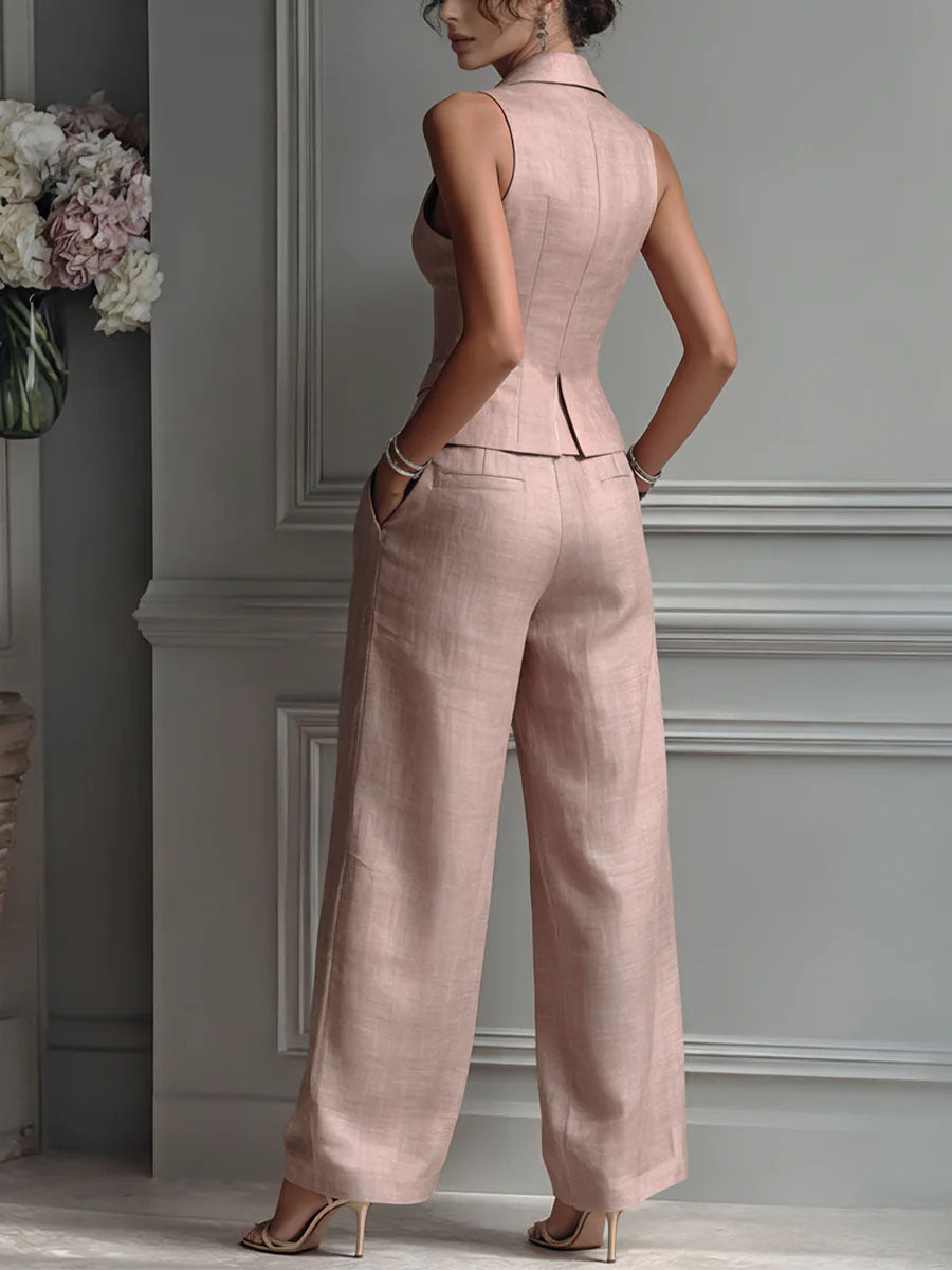 Conjunto Serena de Dos Piezas con Escote en V