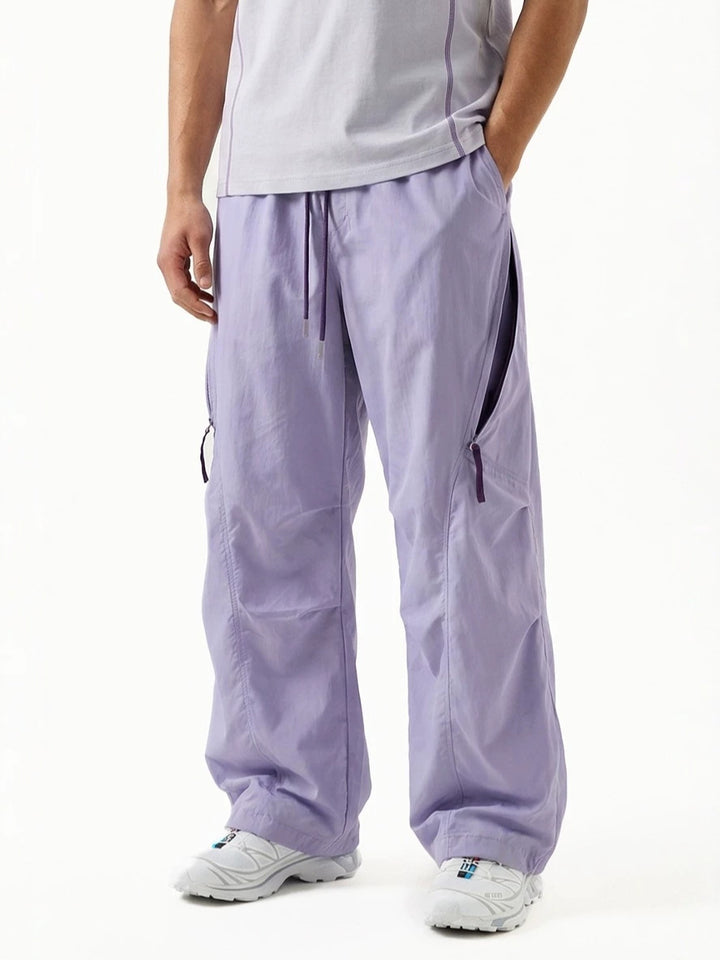 Aurenzo Technical Parachute Trousers