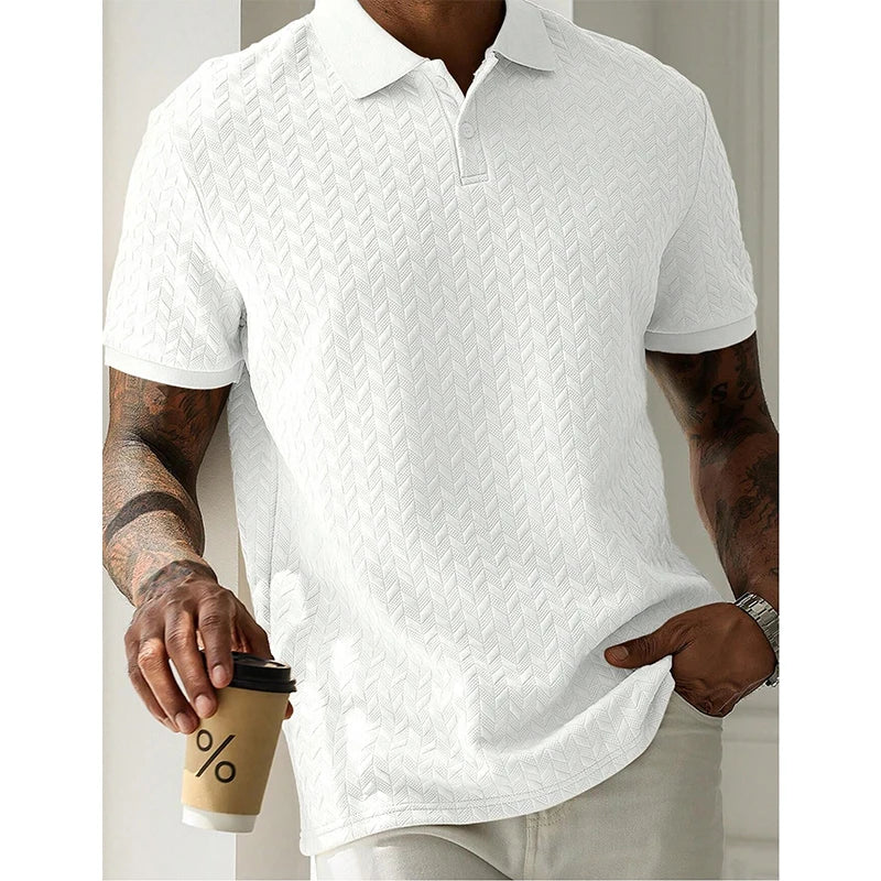 Portofino Textured Knit Polo