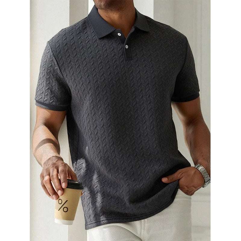 Portofino Textured Knit Polo