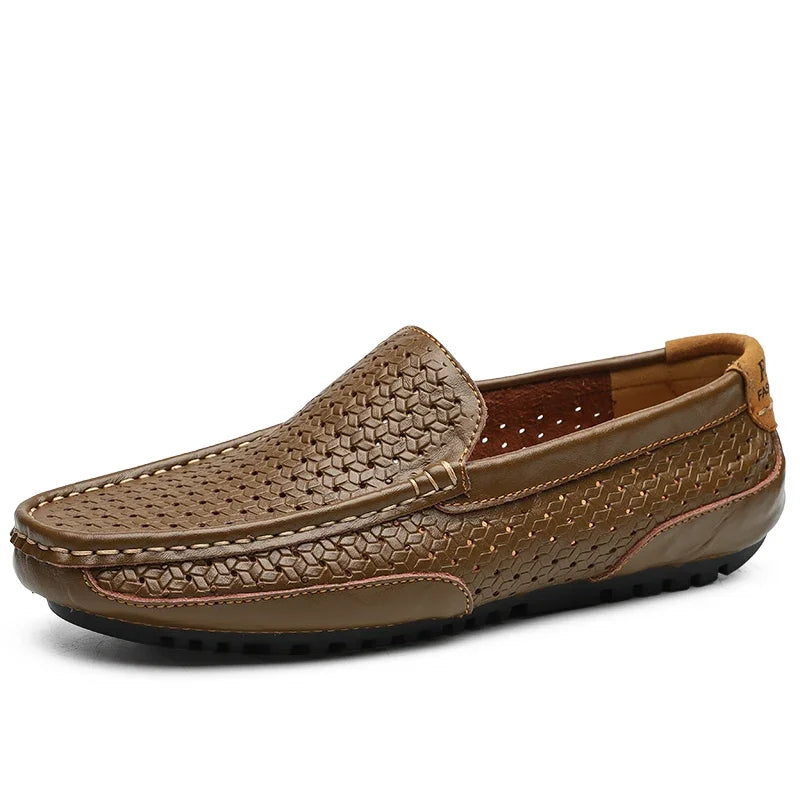Bellano Woven Driving Loafers