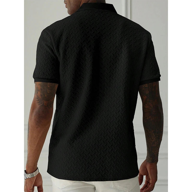 Portofino Textured Knit Polo