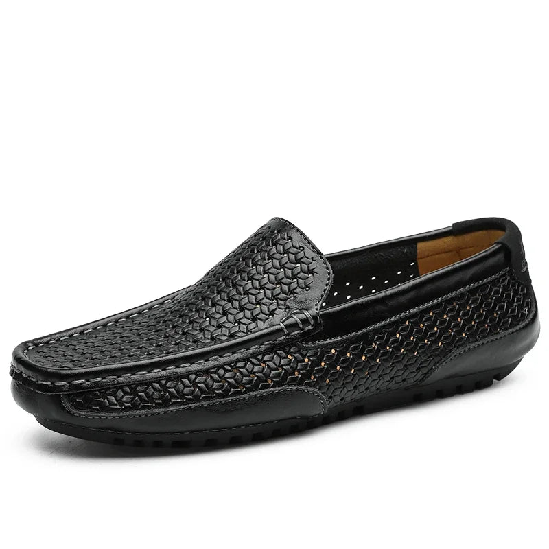 Bellano Woven Driving Loafers