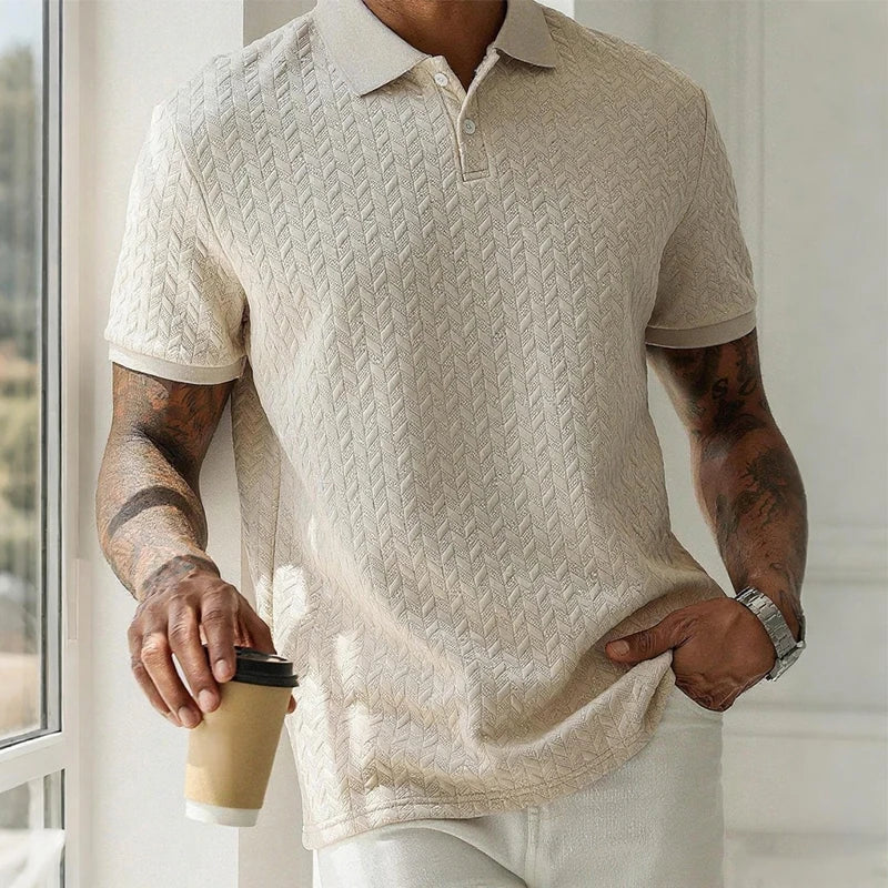 Portofino Textured Knit Polo