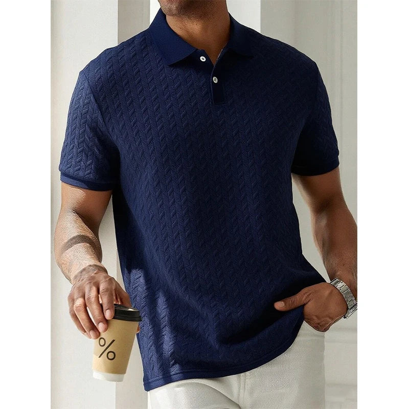 Portofino Textured Knit Polo