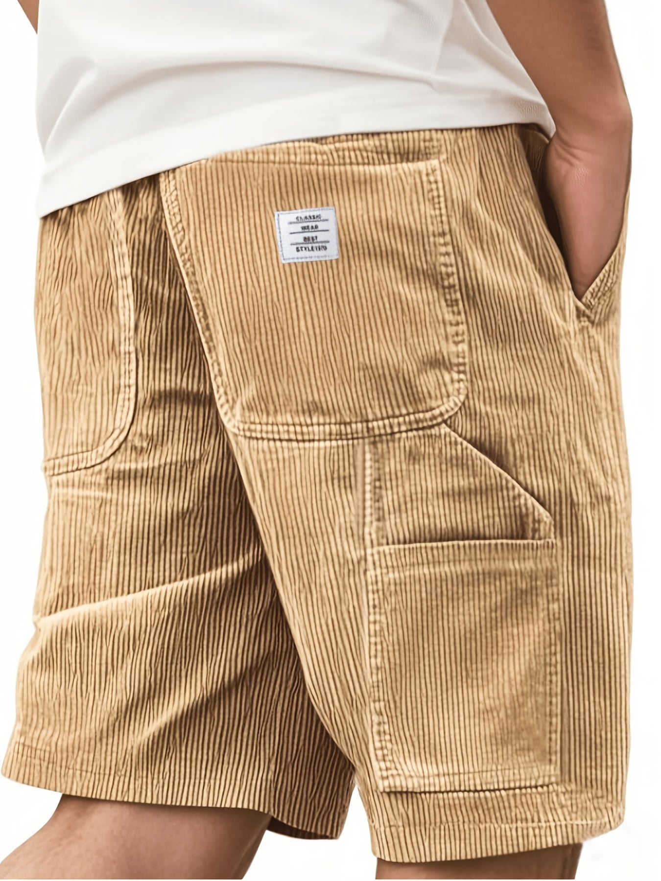 Bresano Corduroy Utility Shorts