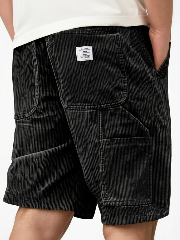 Bresano Corduroy Utility Shorts
