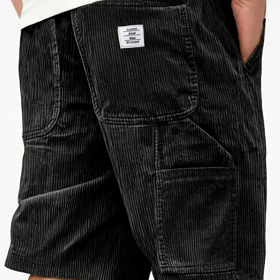 Bresano Corduroy Utility Shorts