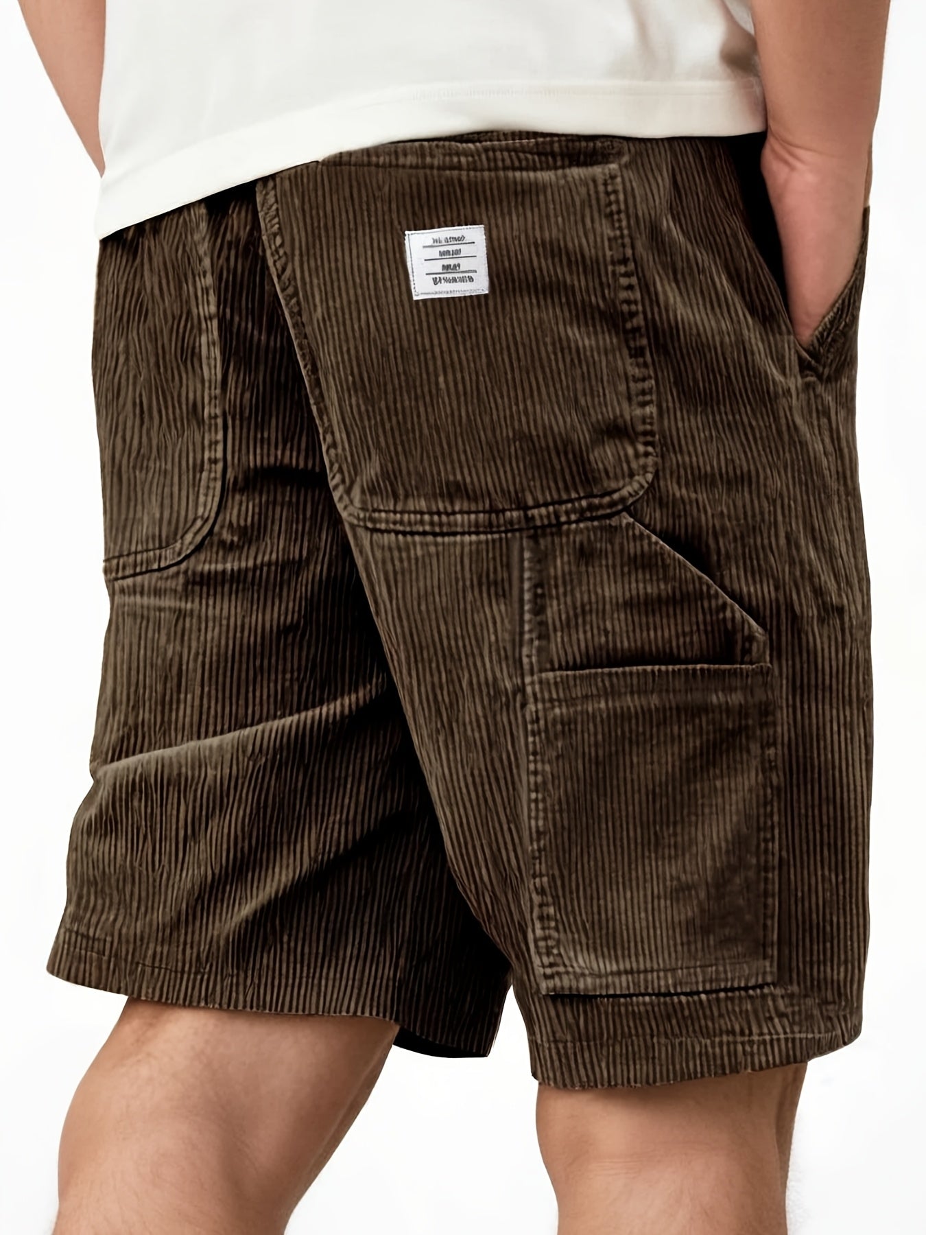 Bresano Corduroy Utility Shorts