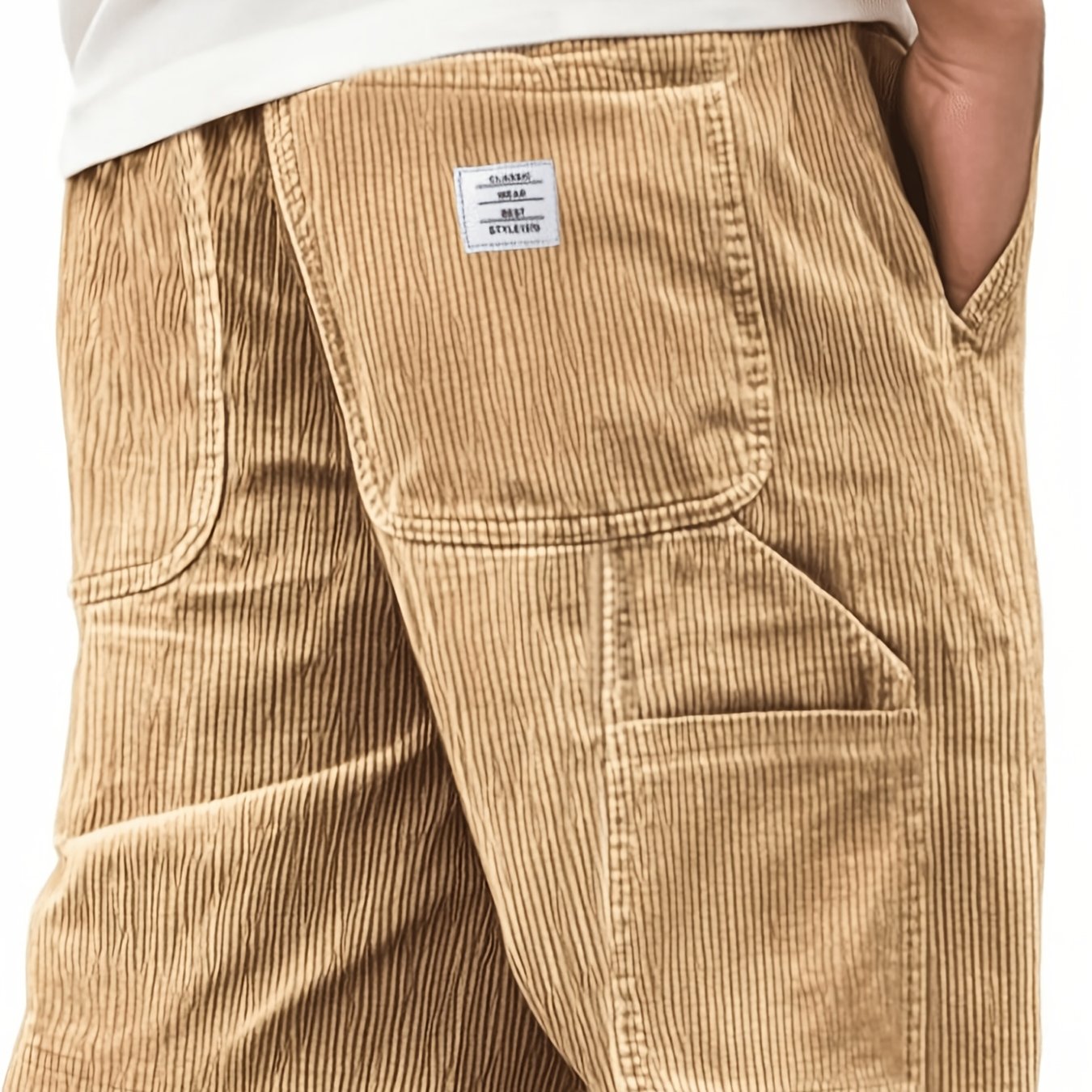 Bresano Corduroy Utility Shorts