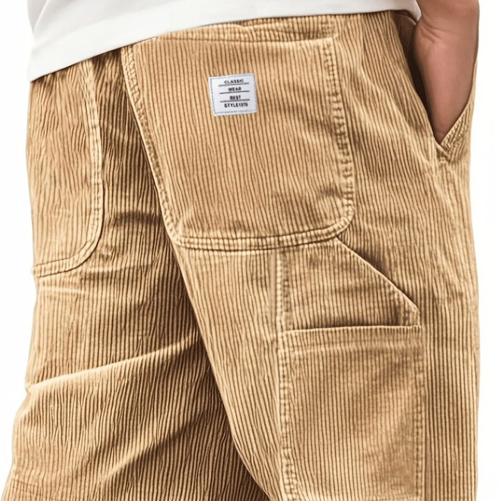 Bresano Corduroy Utility Shorts
