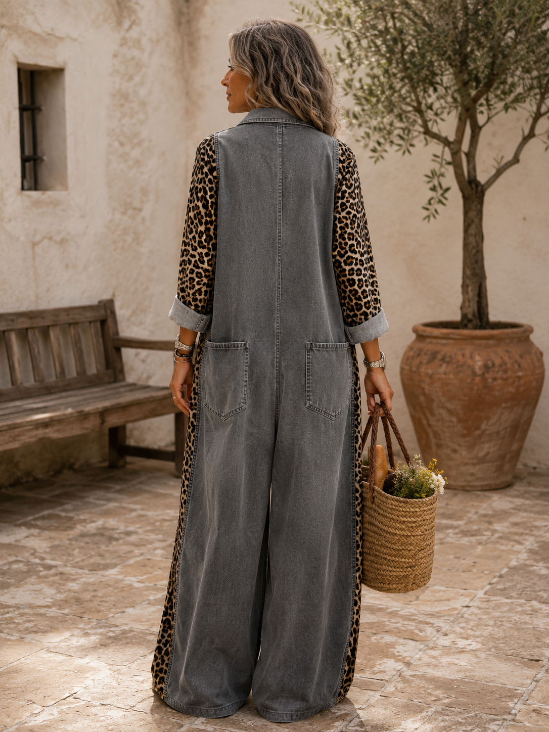 Amara Mono Vaquero Leopardo 