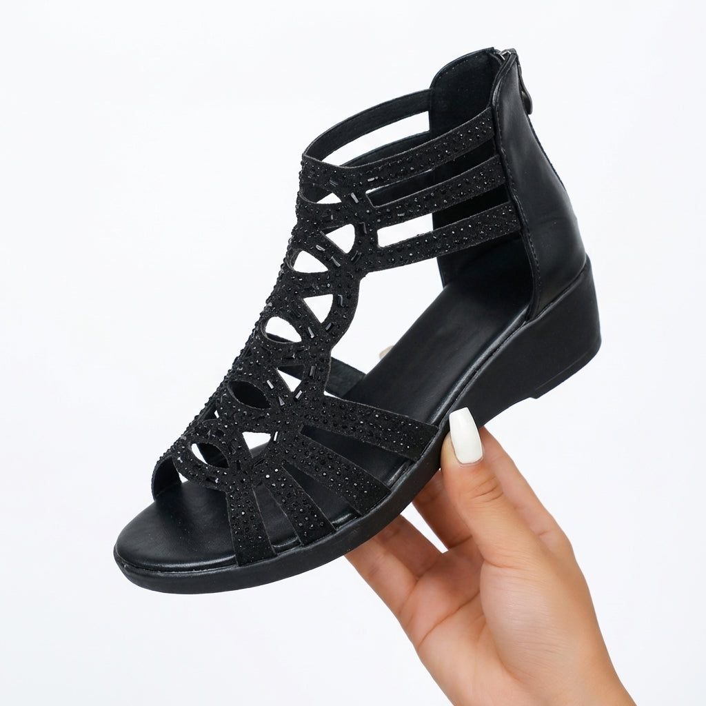 Oliardi Jeanette Orthopedic Wedge Sandals