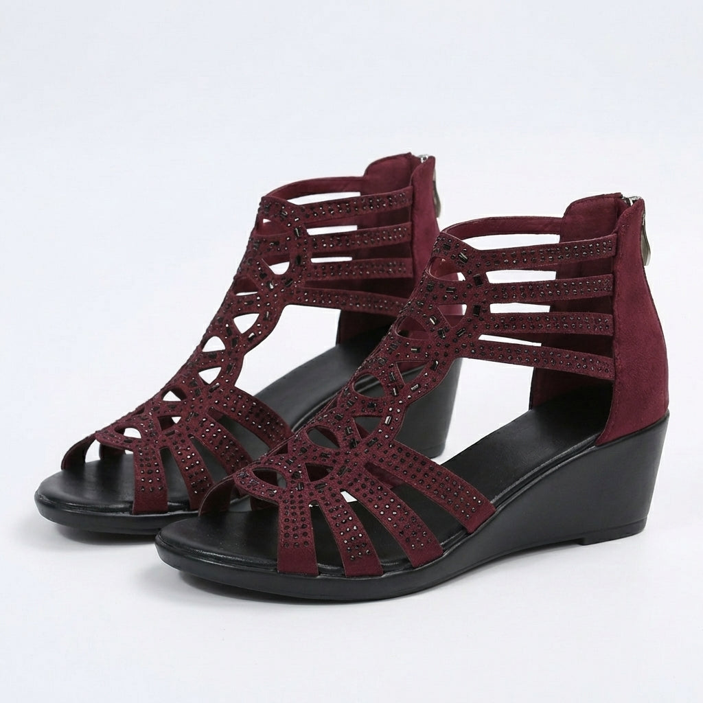 Oliardi Jeanette Orthopedic Wedge Sandals