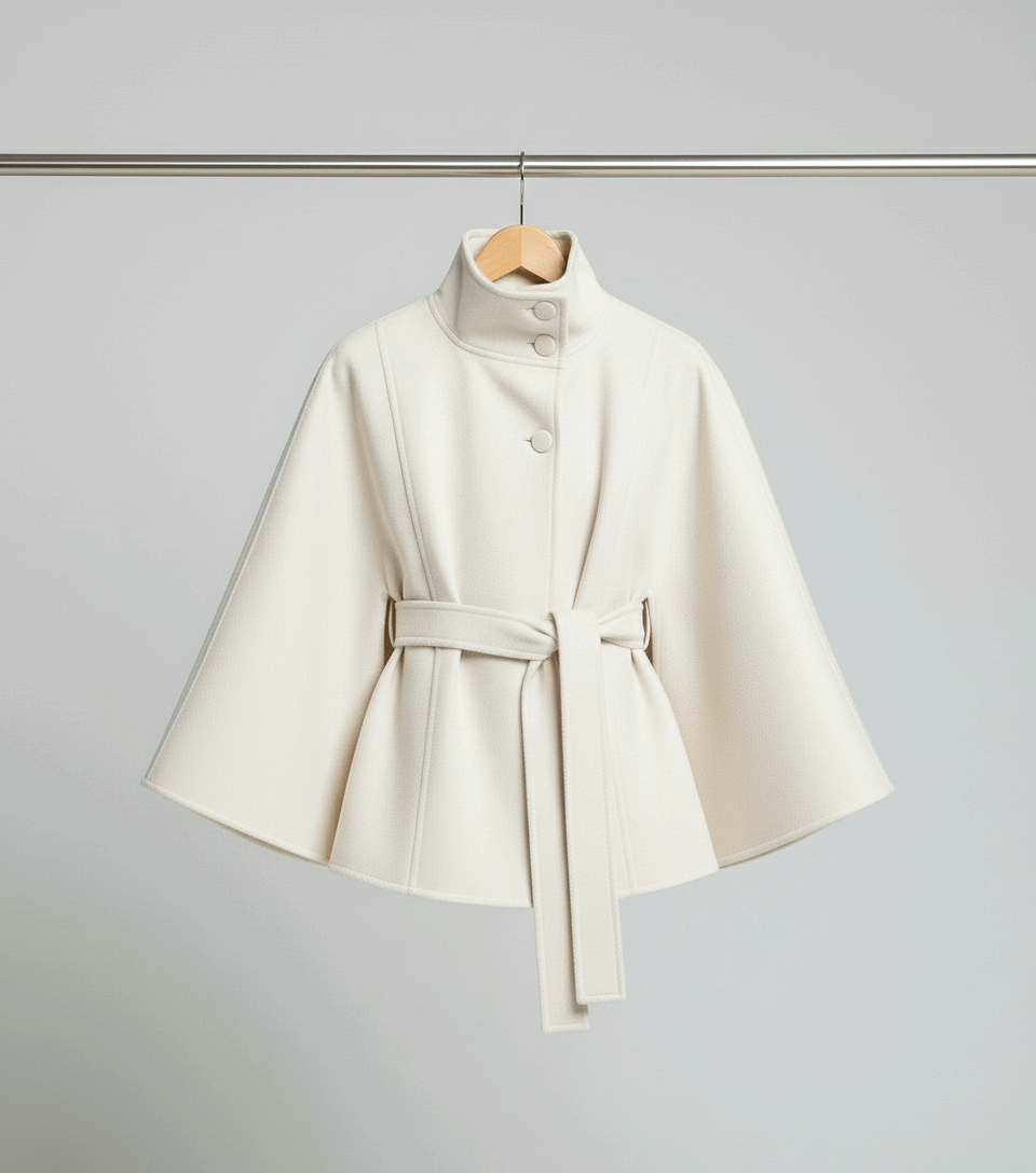 Oliardi Valenza High-Collar Trench Coat