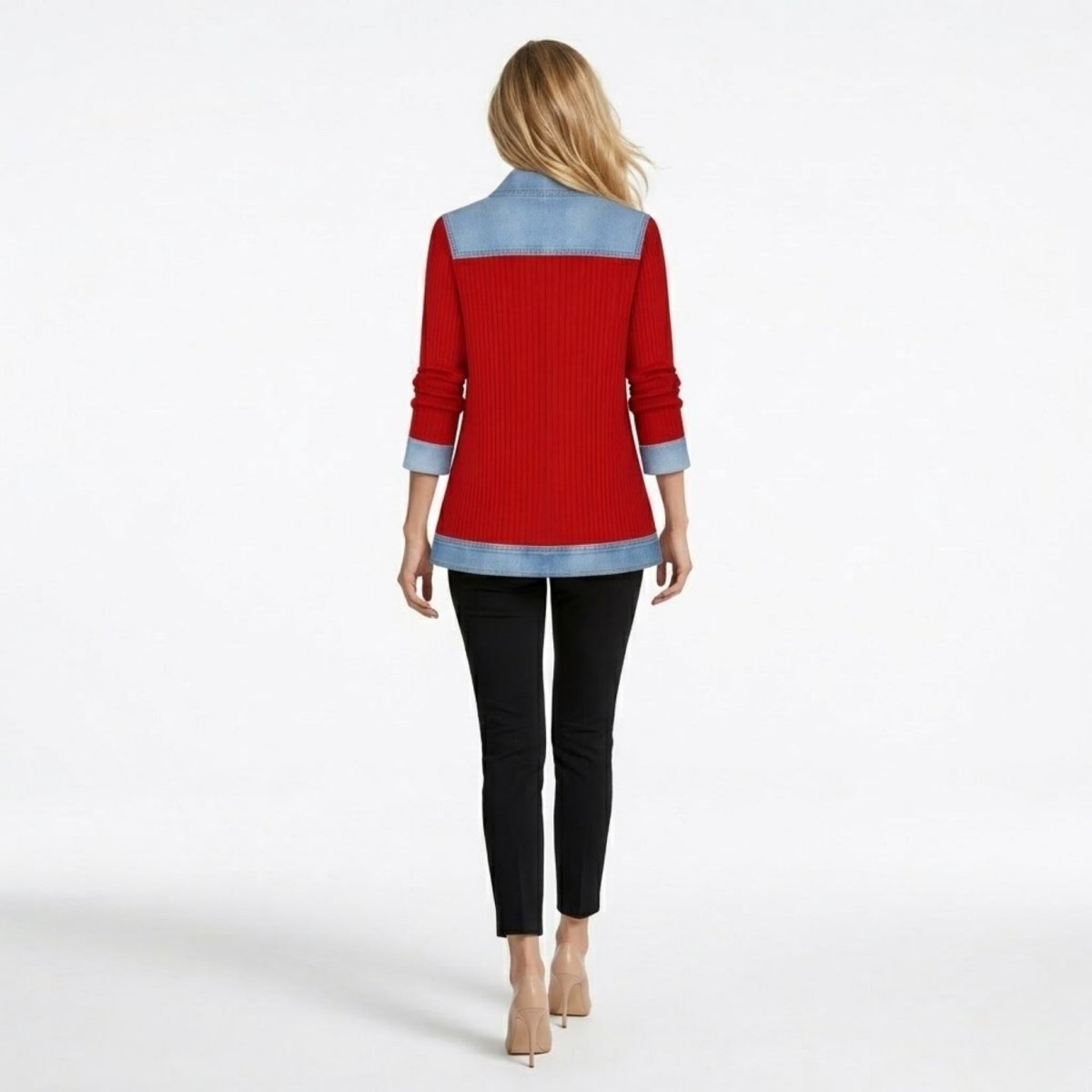 Oliardi Elara Hybrid Knit Cardigan Jacket